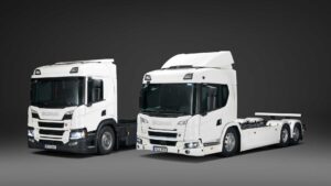 Scania: una gamma di camion ibridi plug-in e 100% elettrici