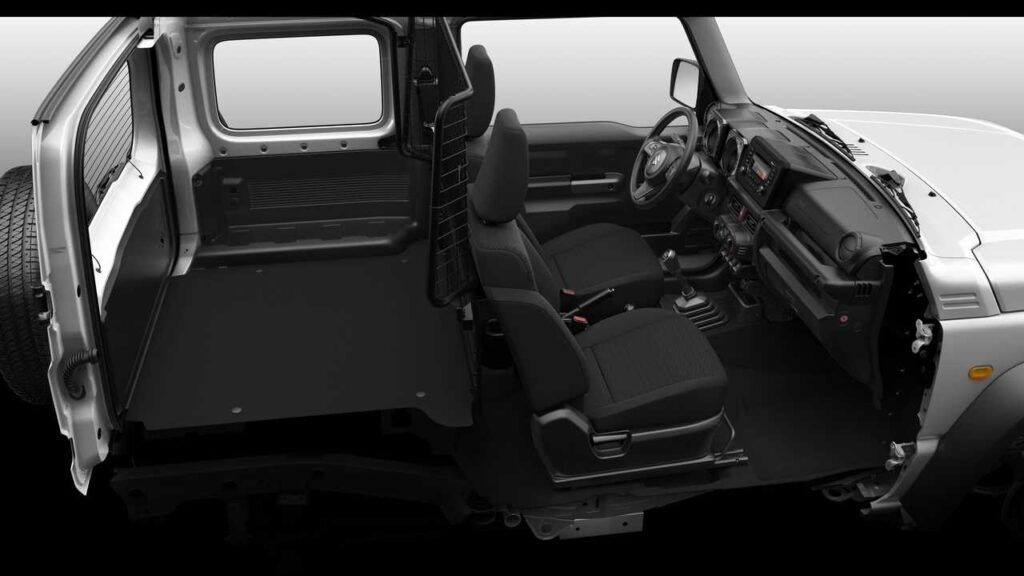 Suzuki Jimny diventa un furgone. Ecco la versione autocarro