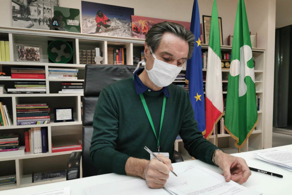 Lombardia: coprifuoco dalle 23 alle 5 a partire da giovedì 22