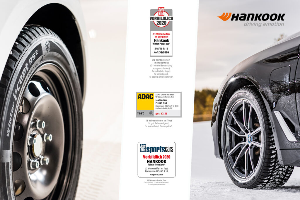 Hankook: gli pneumatici invernali superano brillantemente i test indipendenti