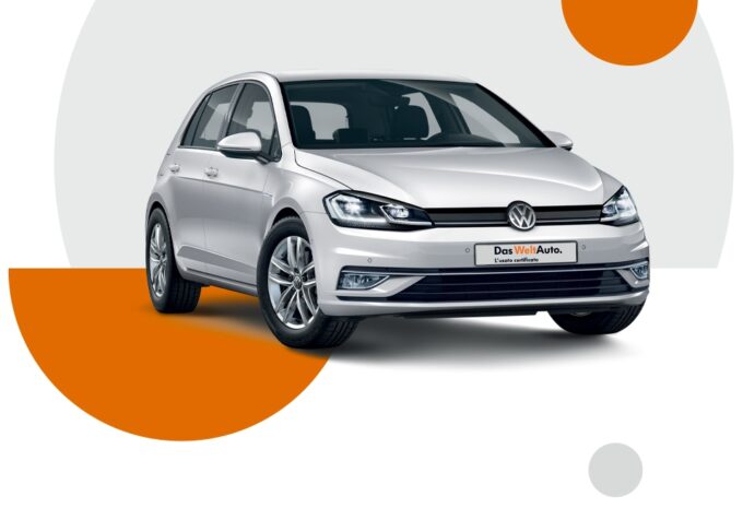 Volkswagen Golf usata: offerta da 129 euro al mese con Progetto Valore Volkswagen