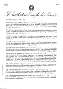 Dpcm 25 Ottobre 2020 Orari Conte Regioni Auto Spostamenti