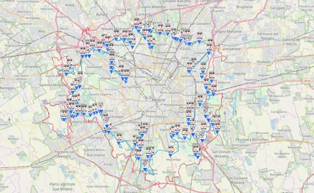 Area B Milano: riattivate le telecamere. Ed è polemica