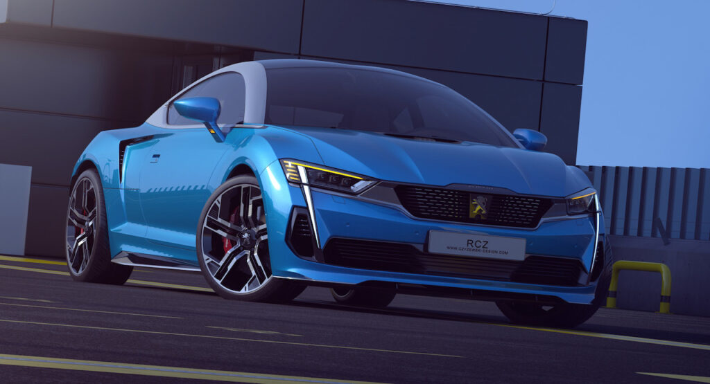 Peugeot RCZ: la coupé sportiva rivisitata per il 2020 [RENDER]