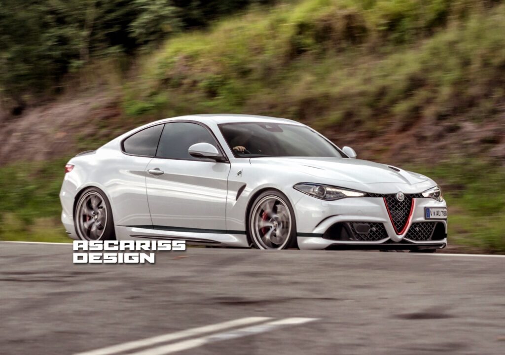 Alfa Romeo Giulia Coupe: quell’intramontabile desiderio di sportività [RENDER]