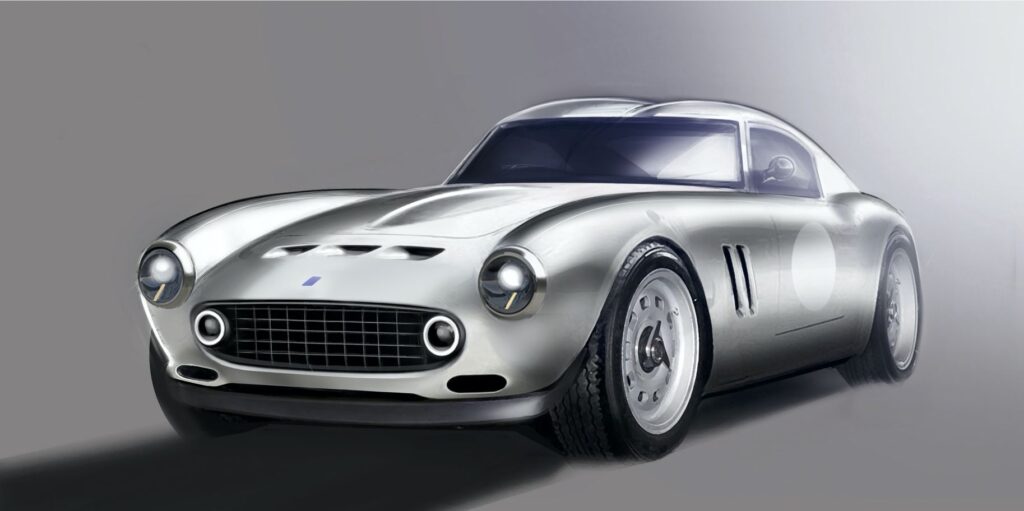 GTO Engineering Moderna: nuova sport car dal design classico [TEASER]