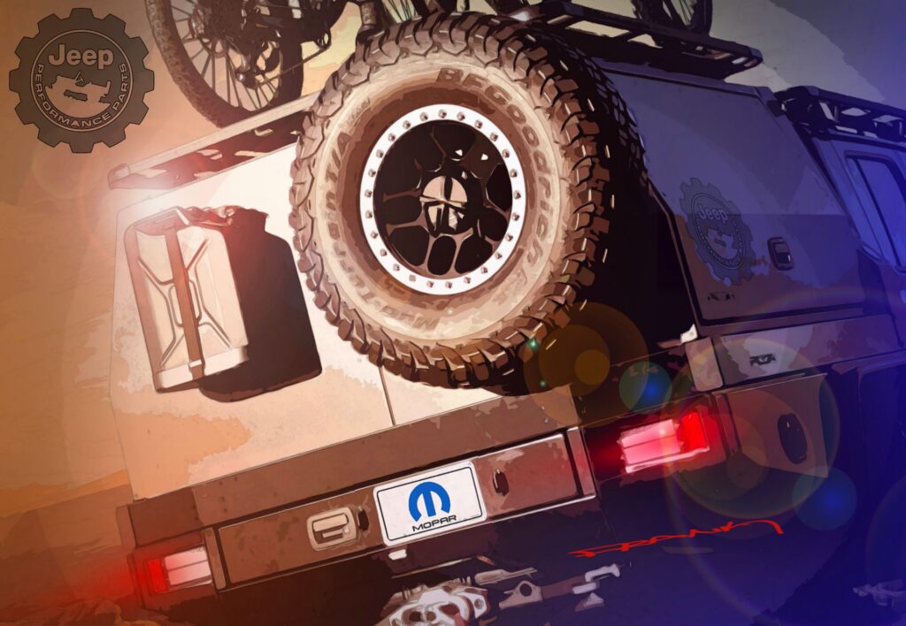 Jeep, nuovo concept su base Gladiator e personalizzato da Mopar [TEASER]