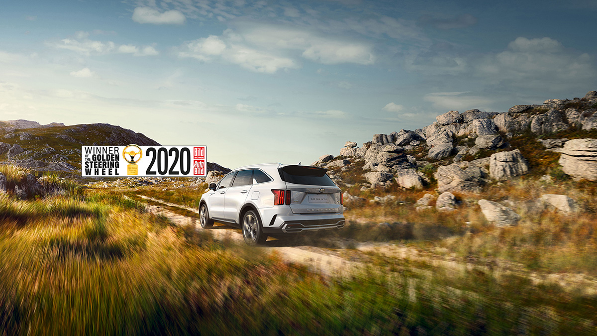 Kia Sorento 2020: il SUV si aggiudica il prestigioso Golden Steering Wheels