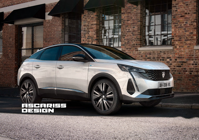 Peugeot 3008: la nuova generazione sarà anche coupé [RENDER]