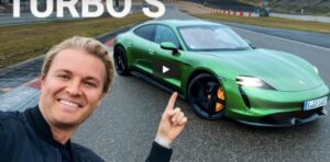 Porsche Taycan Turbo S: Nico Rosberg e il suo giro record al Nurburgring [VIDEO]