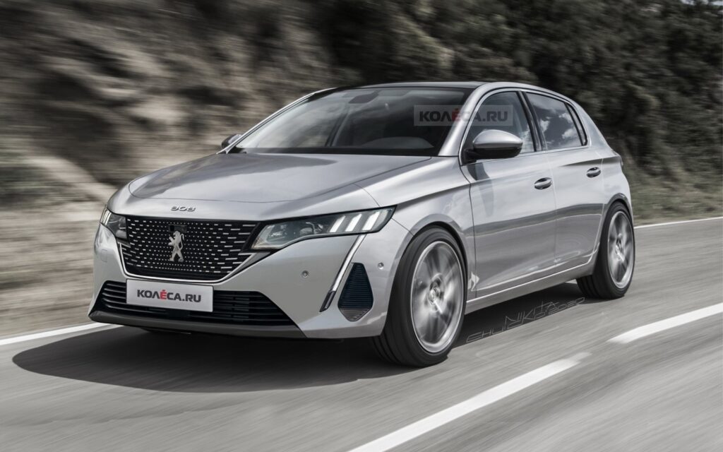 Peugeot 308 2021: un paio di proposte stilistiche ne ipotizzano il design [RENDER]