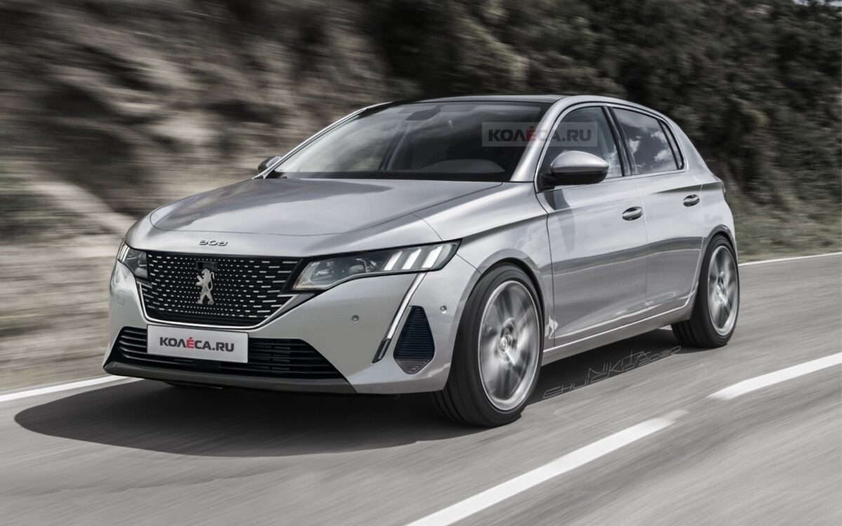 Nuova Peugeot 308 2021 Due Render Ne Immaginano Il Look Design Anticipazioni Uscita Prezzo Motori Interni