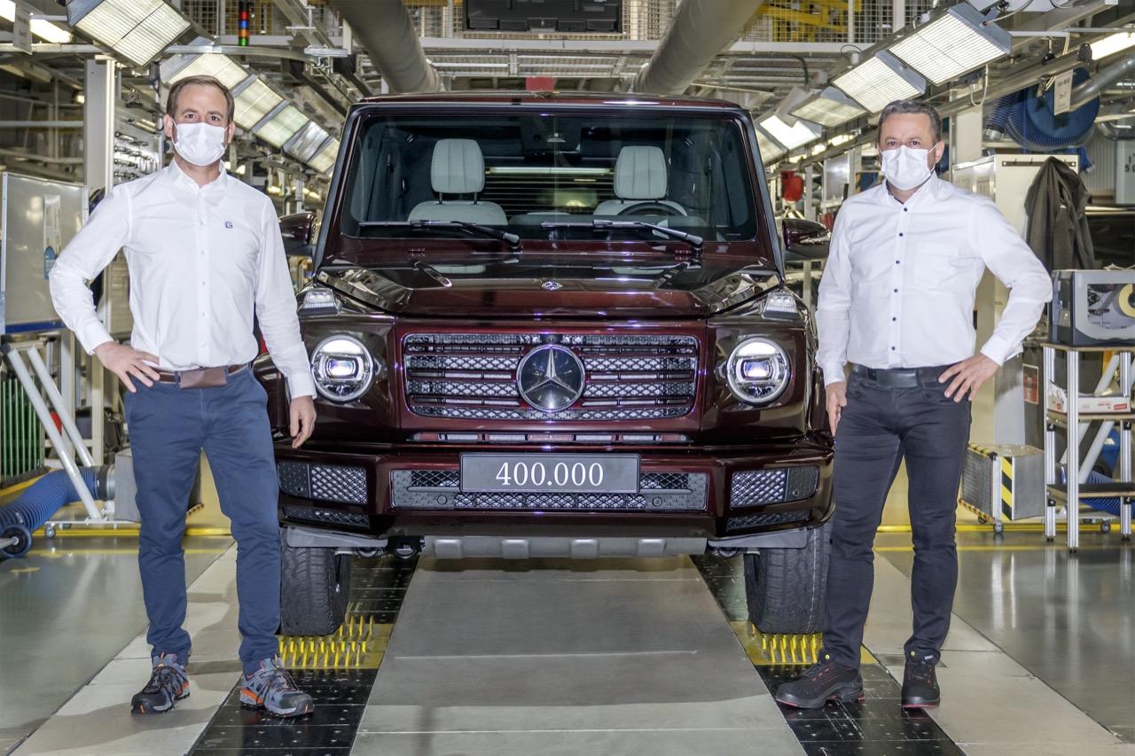 Mercedes Classe G: prodotto l’esemplare numero 400.000 del mitico fuoristrada