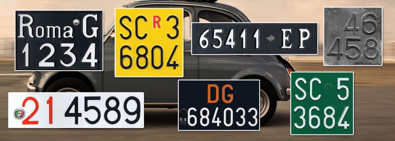 Targhe storiche: arriva la svolta per Natale per auto e modo d’epoca