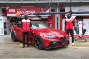 Alfa Romeo Giulia GTAm: a Imola con Raikkonen e Giovinazzi