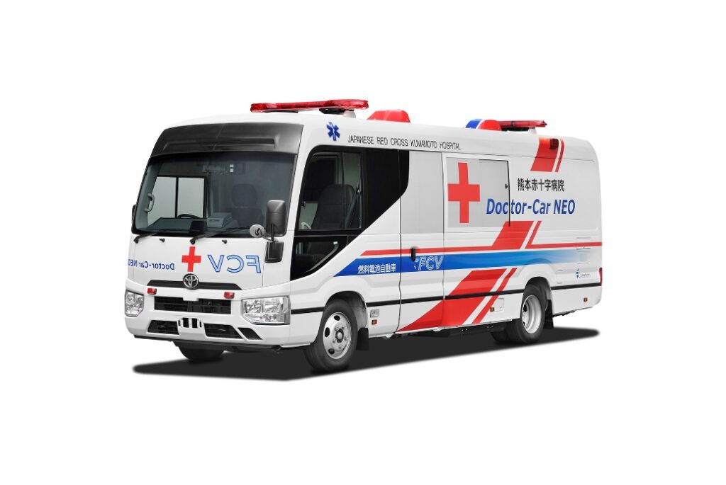 Toyota: ecco la prima clinica mobile a celle a combustibile al mondo