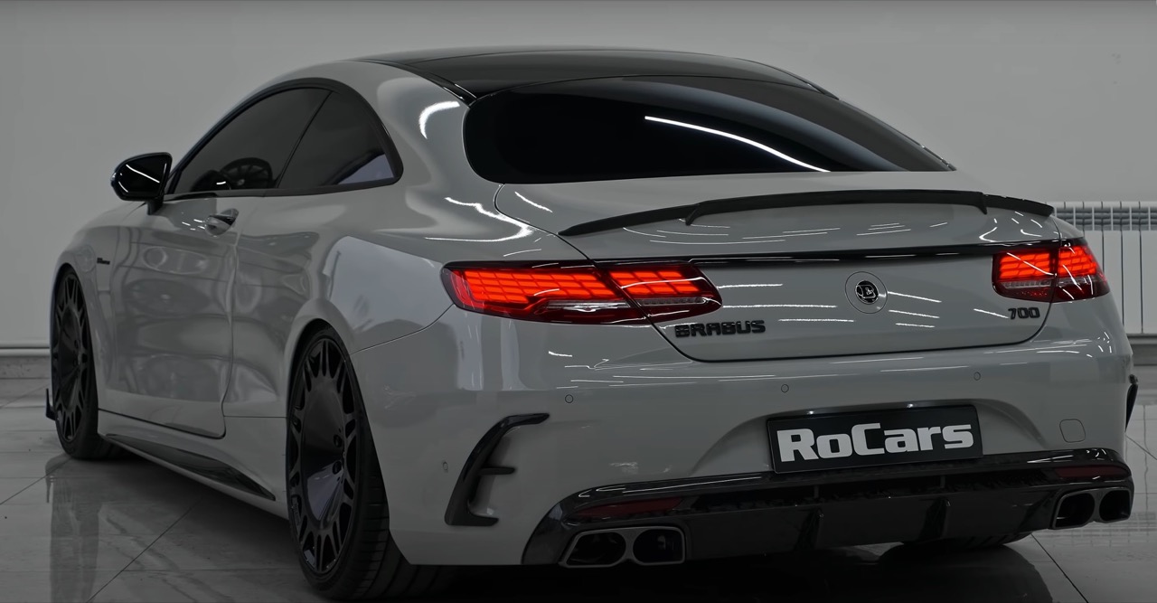 Mercedes S 63amg Coupe Si Toccano I 700 Cv Con Il Tuning Di Brabus Che Sound Video