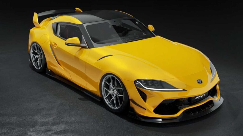 Toyota Supra: il kit estetico di Avante Design è ciò che le serve