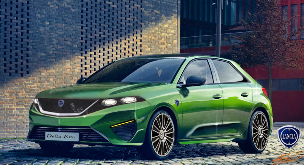 Lancia Delta Evo2: l’idea stilistica per una sportiva dal sapore iconico [RENDER]