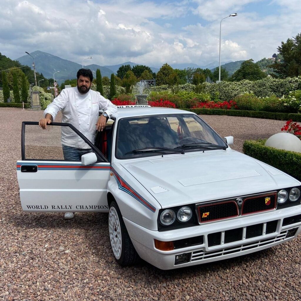 Antonino Cannavacciuolo e la sua collezione di auto. La preferita? Lancia Delta Integrale