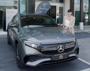 Mercedes EQA: Alice Sabatini conquistata dal nuovo SUV compatto elettrico [VIDEO]