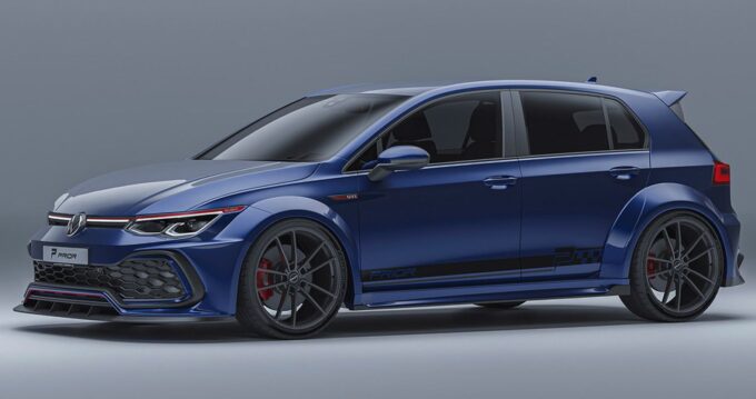 Volkswagen Golf GTI: look estremo col body kit di Prior Design [VIDEO]