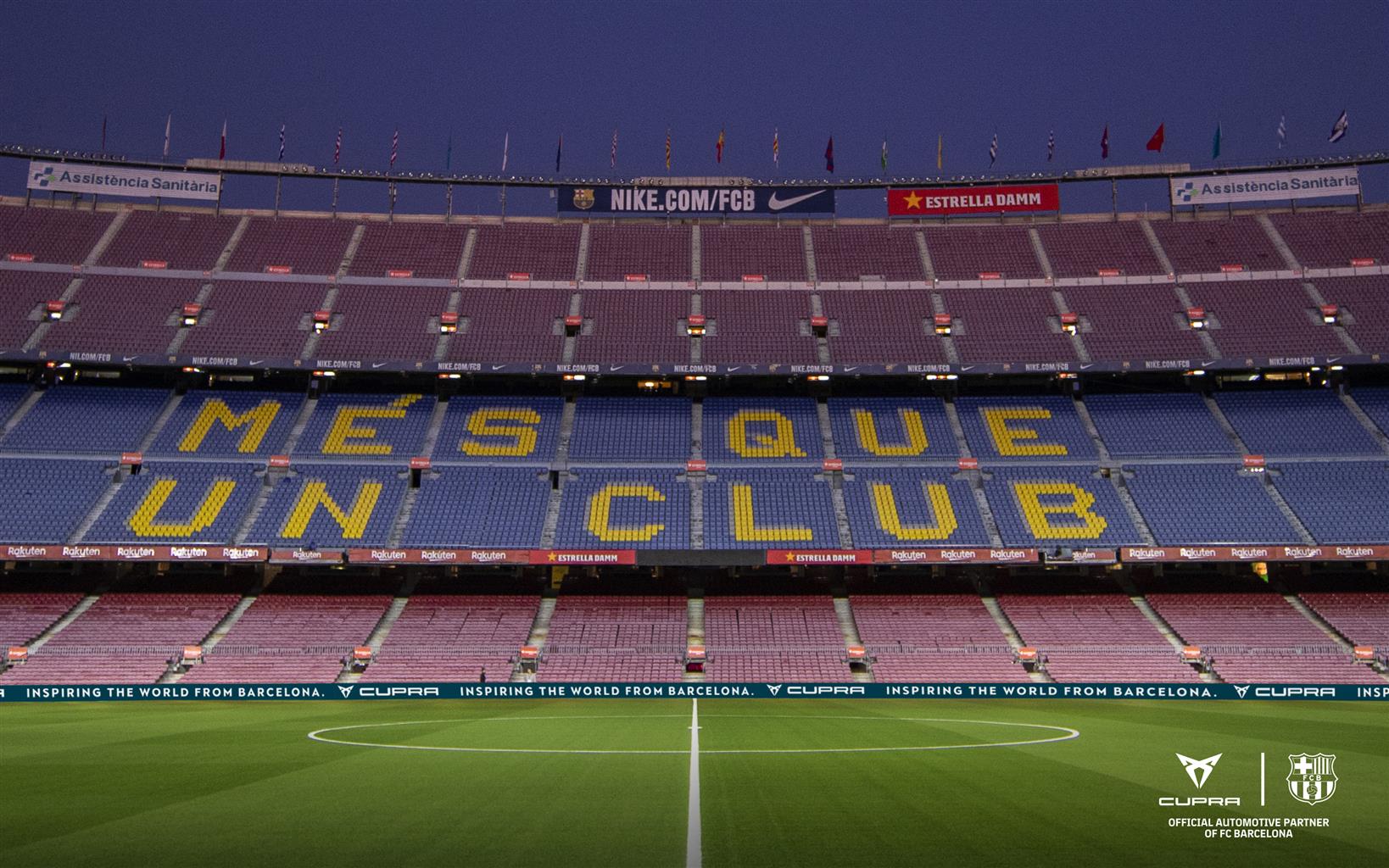 Cupra: operazioni di branding direttamente al Camp Nou con i Freekickerz