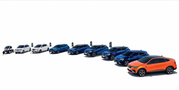 Renault Italia leader di vendite elettriche e ibride plug-in nel primo semestre 2021