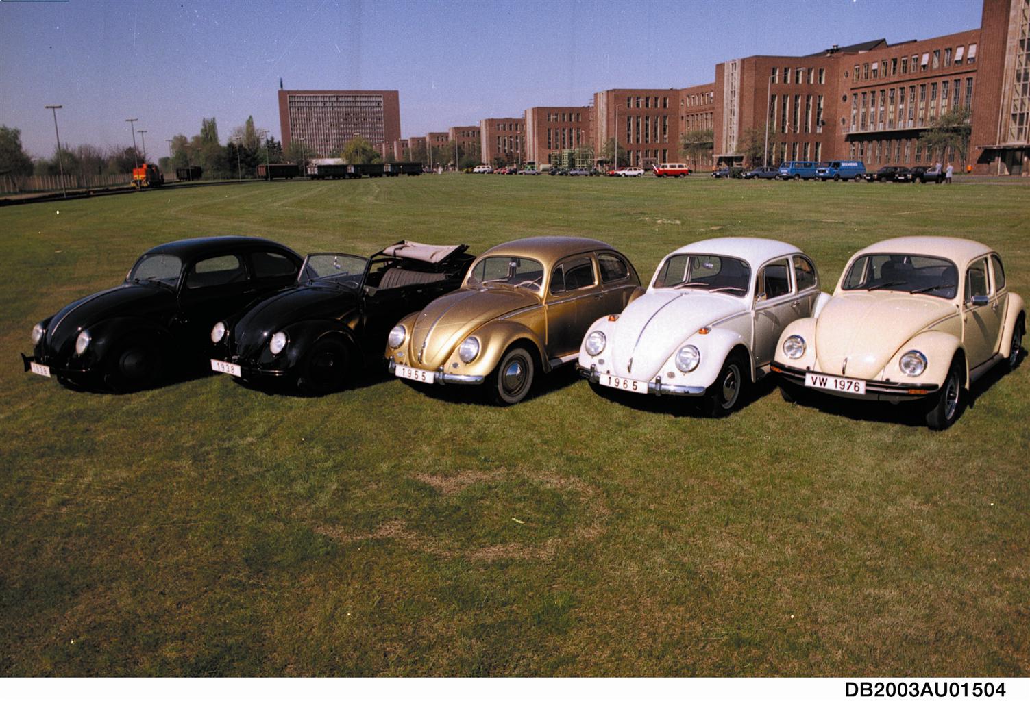 Il Maggiolino Volkswagen, la Golf e i suoi successori