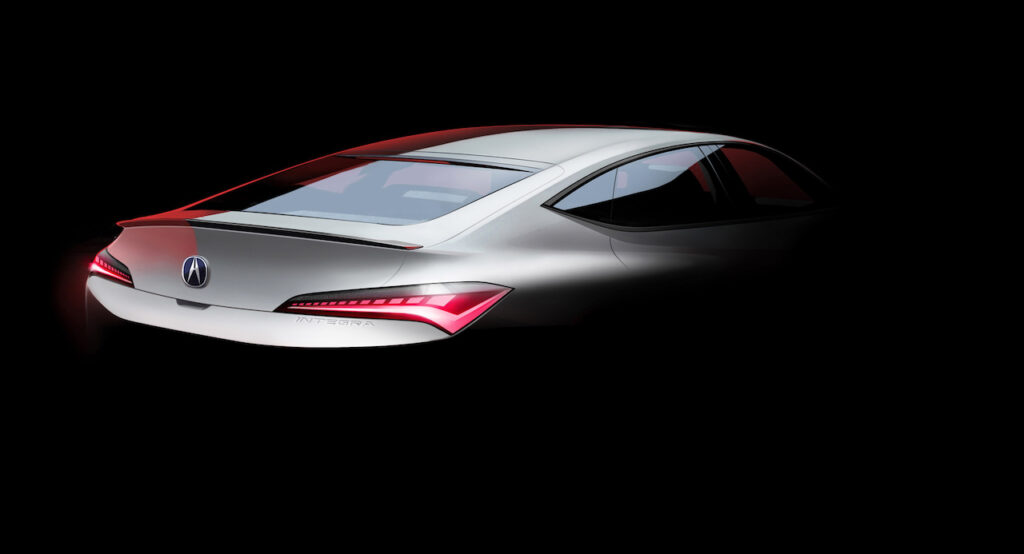 Acura Integra 2023 avrà un elegante design a cinque porte [TEASER]