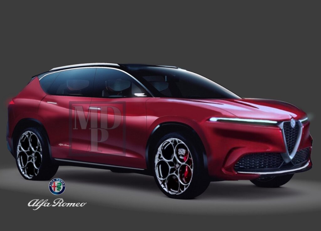 Alfa Romeo Brennero: il futuro SUV di segmento B immaginato così [RENDER]