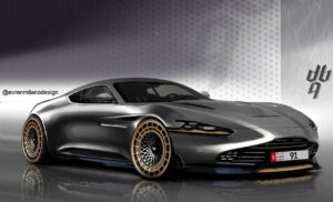 Aston Martin DB9: il RENDER che dà forma all’erede della coupé britannica