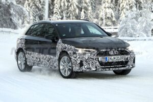 Audi A3 Allroad: partiti i test invernali per la versione rialzata [FOTO SPIA]
