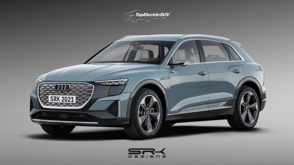 Audi e-tron 2023: sarà questo il suo aspetto finale? [RENDER]