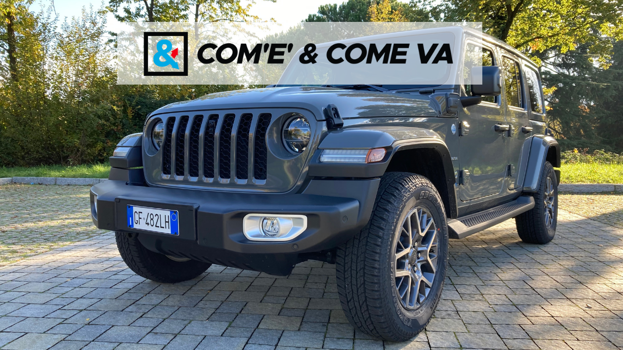 Jeep Wrangler 4xe 2021 - Come va