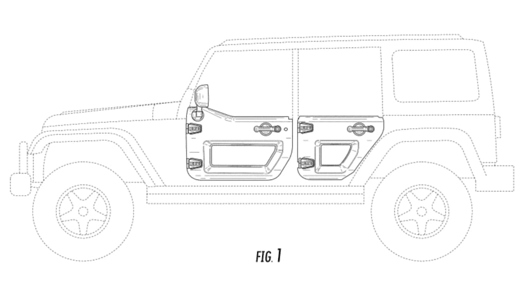 Jeep Wrangler: svelato uno strano brevetto