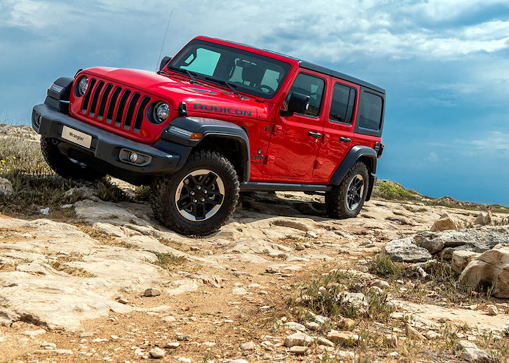 Jeep Wrangler off-road