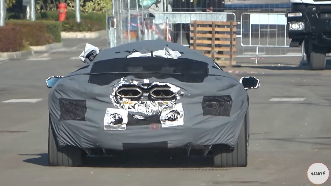 Lamborghini Aventador successore prototipo