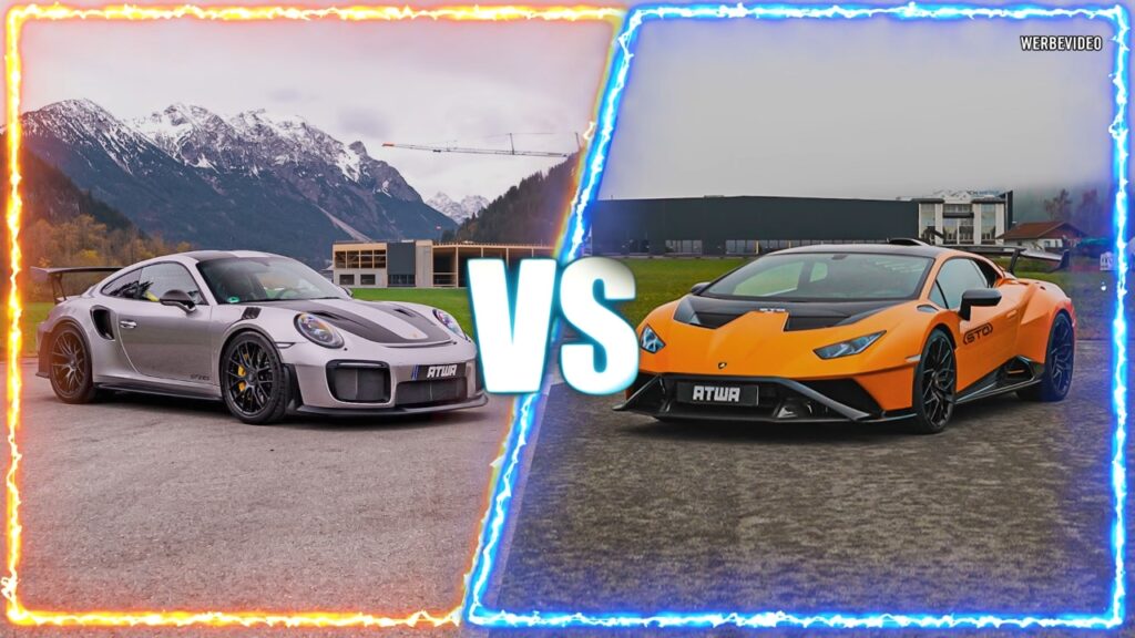 Lamborghini Huracan STO vs Porsche 911 GT2 RS: chi vince la drag race? [VIDEO]