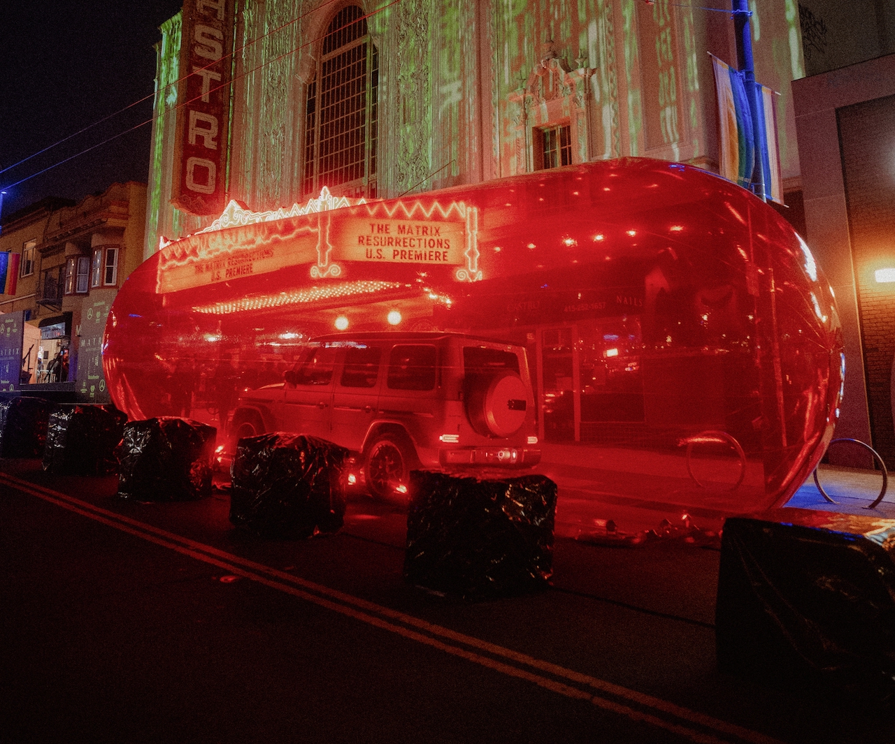Mercedes-AMG G 63 alla première di ‘The Matrix Resurrections’