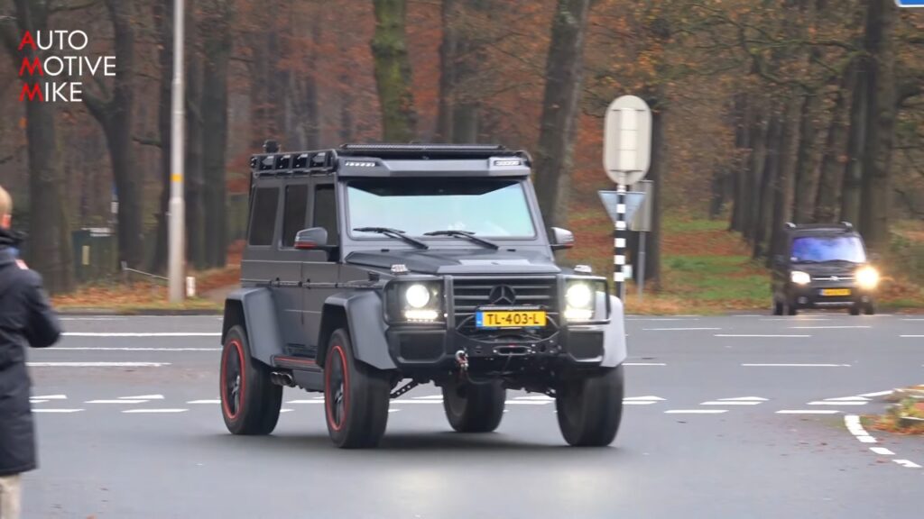 Mercedes G500 4×4² by Brabus mostra le sue capacità off-road [VIDEO]