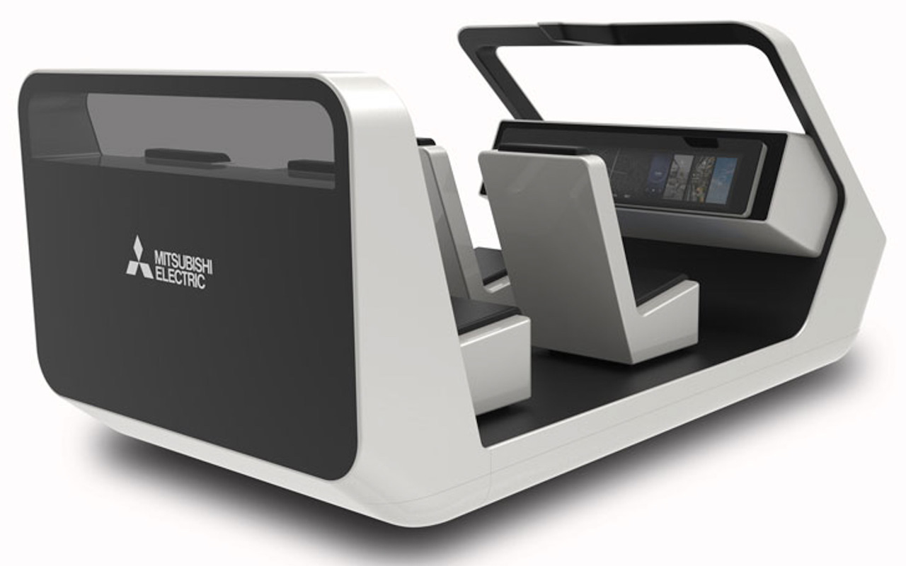 Emirai xS Drive: Mitsubishi svela un concept con telecamera a infrarossi interna