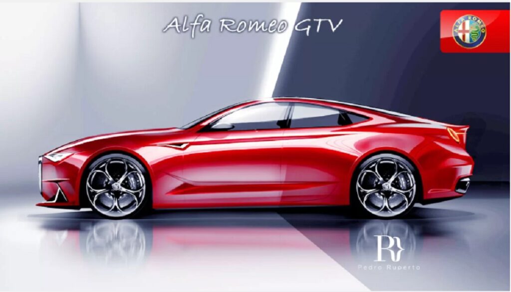 Nuova Alfa Romeo GTV: sarà lei la futura top di gamma? [RENDER]