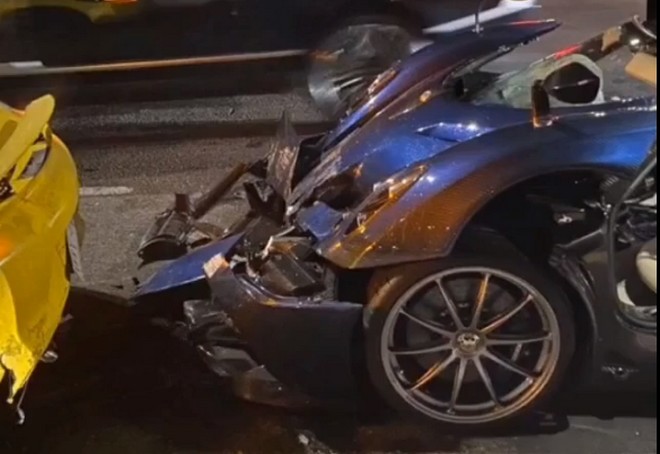 Pagani Huayra Pearl: secondo incidente per la one-off [VIDEO]