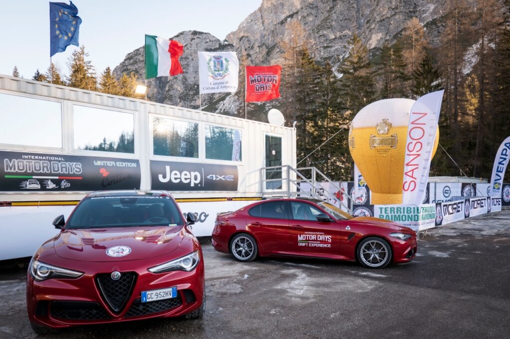 Alfa Romeo e Jeep spiccano agli International Motor Days di Cortina