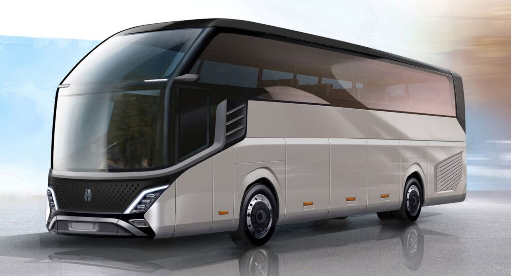 Asiastar X9-3: il nuovo autobus lussuoso disegnato da Pininfarina