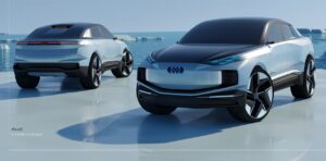 Audi h-tron Glaciah: un nuovo concept SUV a idrogeno [RENDER]