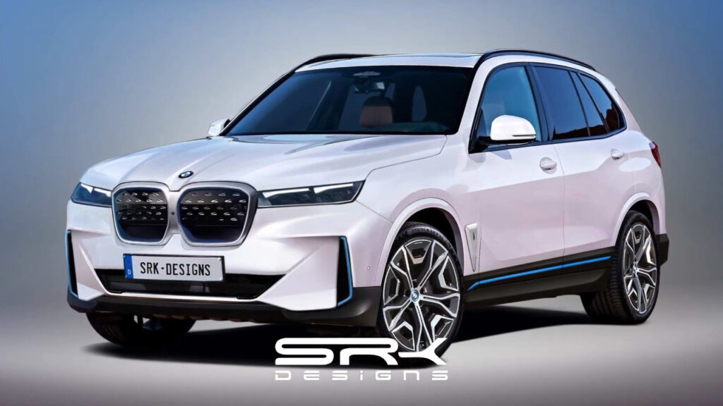 BMW iX5: ecco come sarebbe la versione elettrica dell’X5 [RENDER]