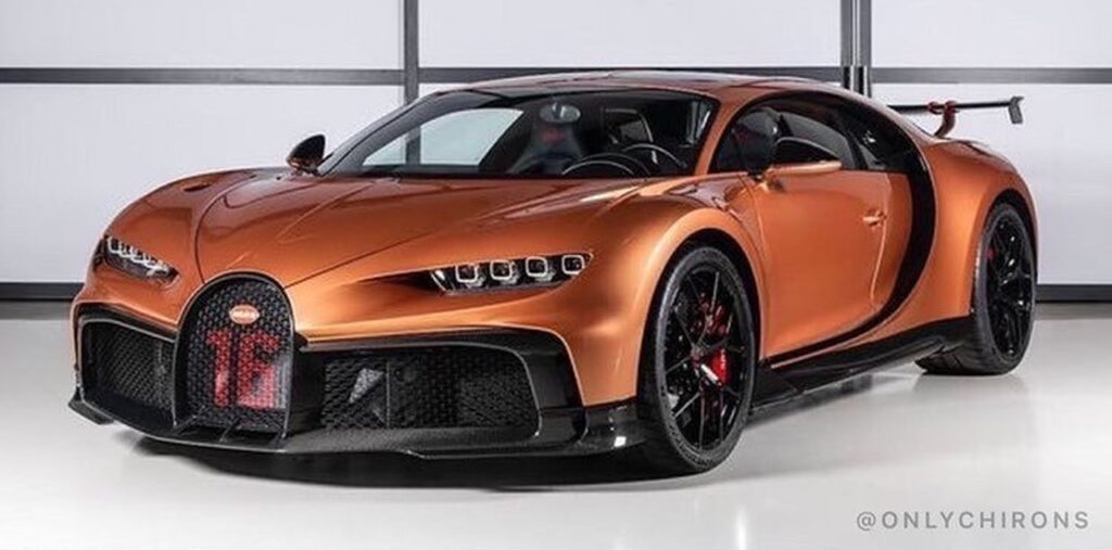 Bugatti Chiron Pur Sport: ecco la one-off di Andrew Tate [FOTO]