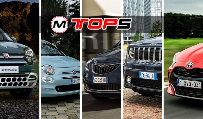 TOP 5 | La classifica delle auto più vendute in Italia